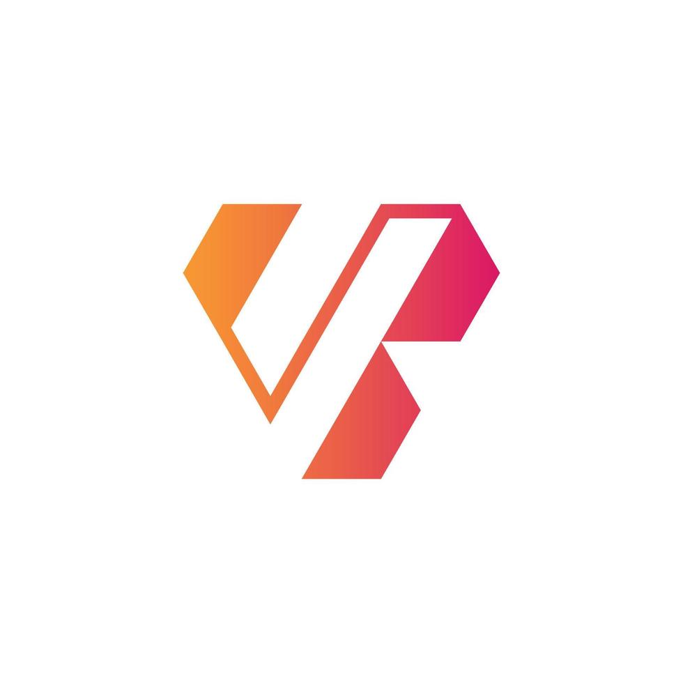 vector de diseño de logotipo de monograma de letra vb