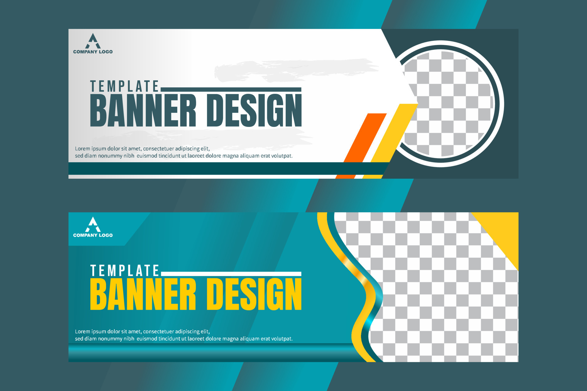 template-banner-design-simple-7498219-vector-art-at-vecteezy