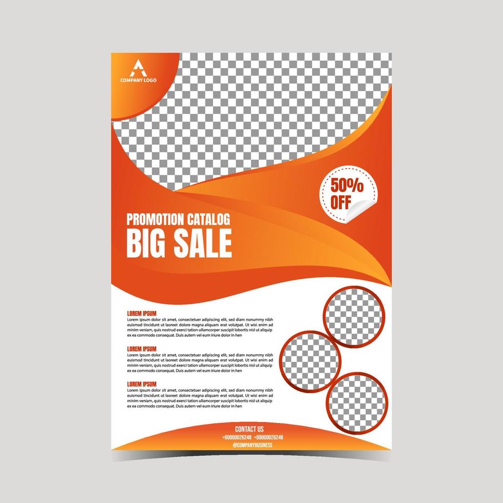 flayer design vector templates for Brochures, Annual Reports, Magazines, Posters, Company Presentations, Portfolios, Flyers, infographics, modern layouts with A4 size, Front and Back,