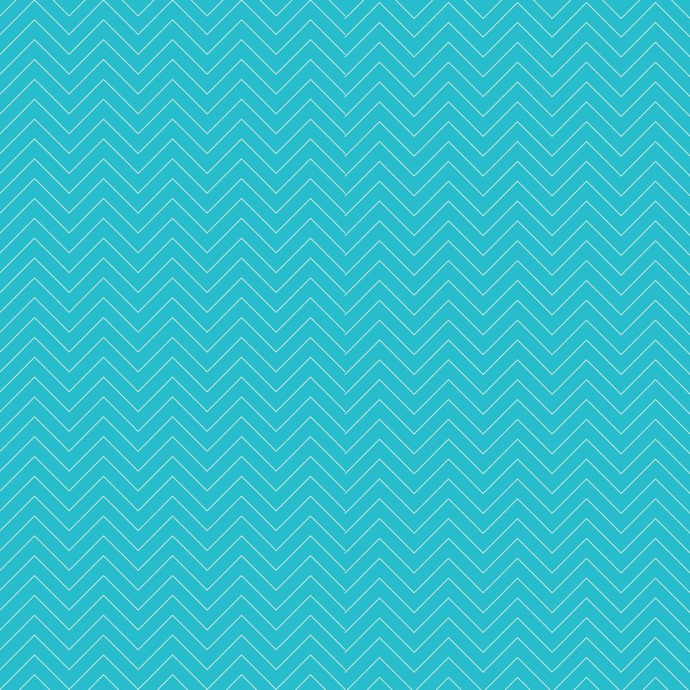 chevron pattern of thin white zigzag lines on blue background. vector