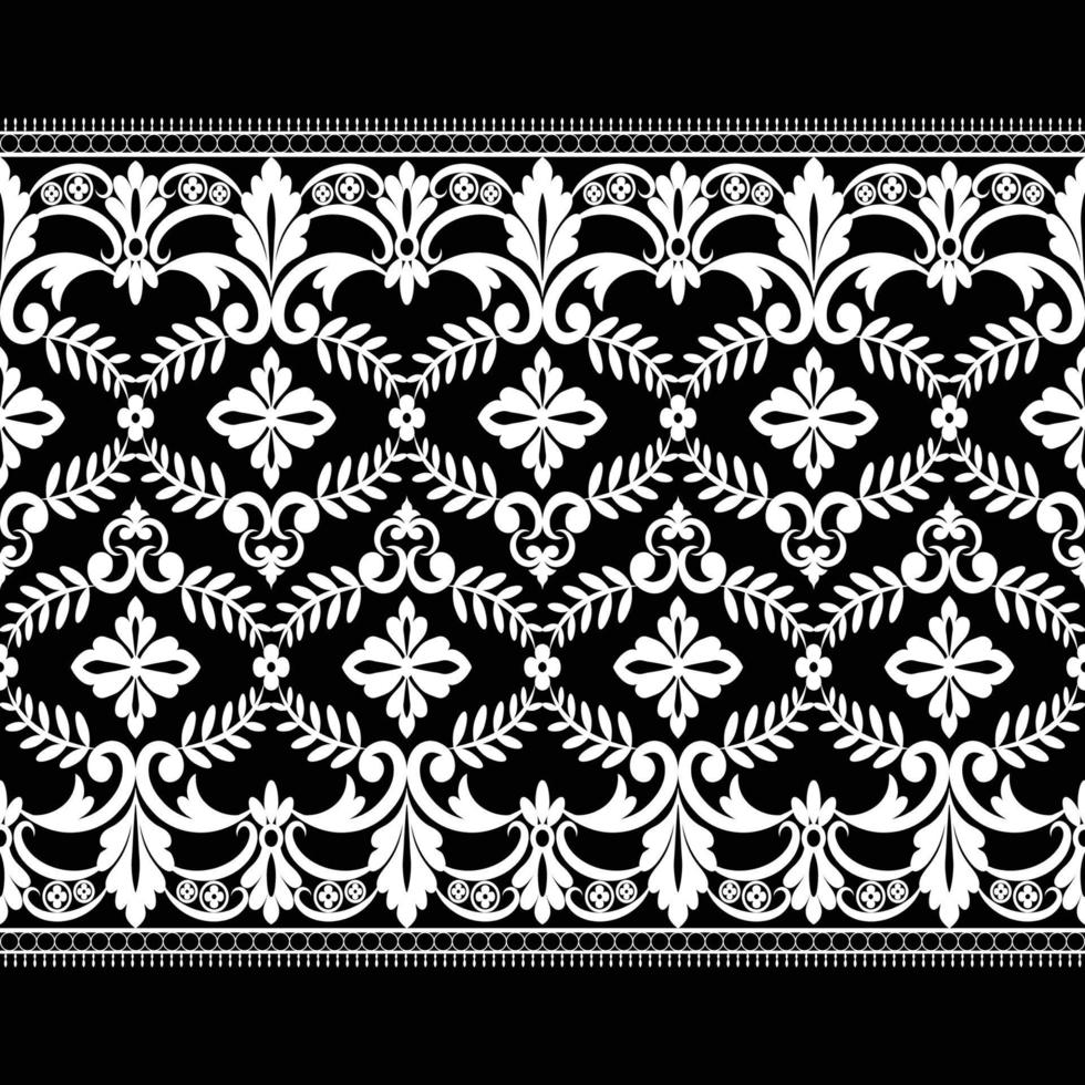 Lace seamless pattern vector
