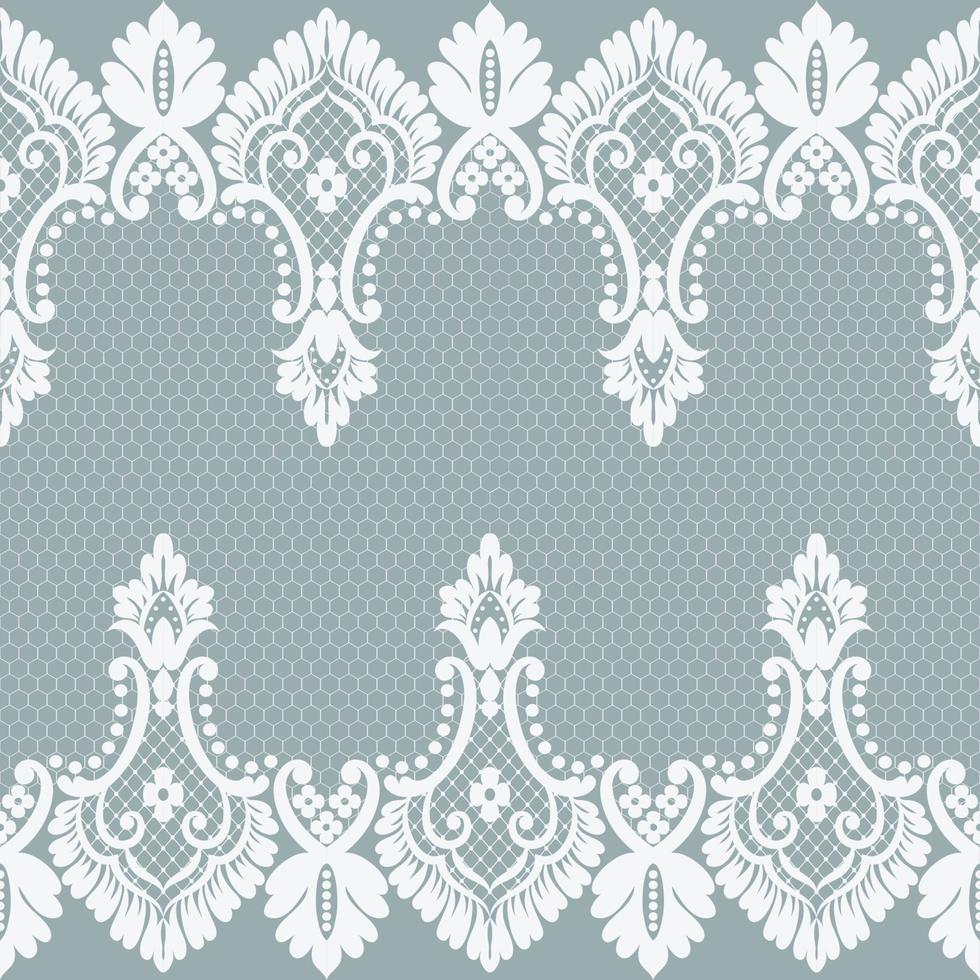 Lace seamless pattern vector