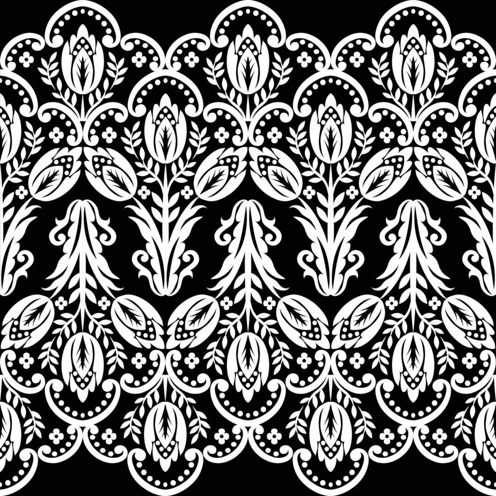 Lace seamless pattern vector
