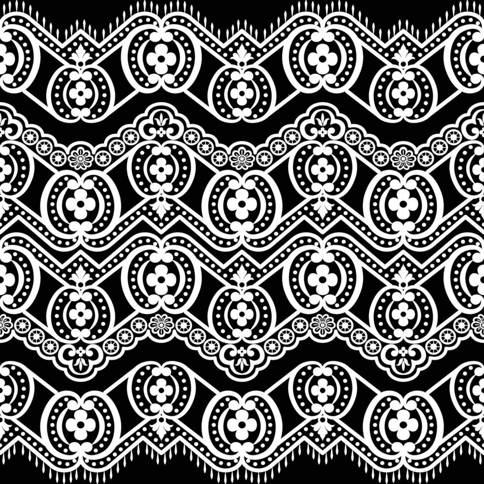 Lace seamless pattern vector