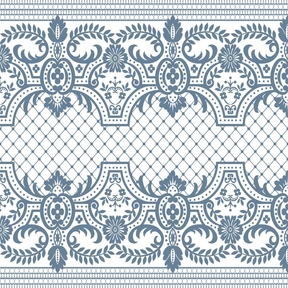 Lace seamless pattern vector