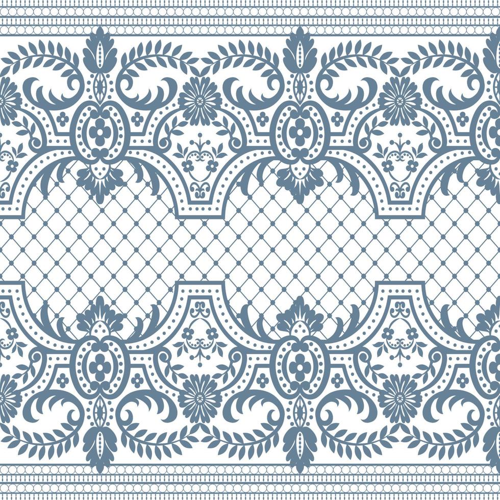 Lace seamless pattern vector