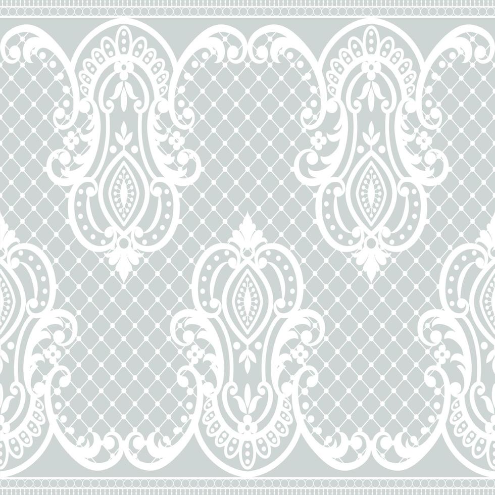 Lace seamless pattern vector