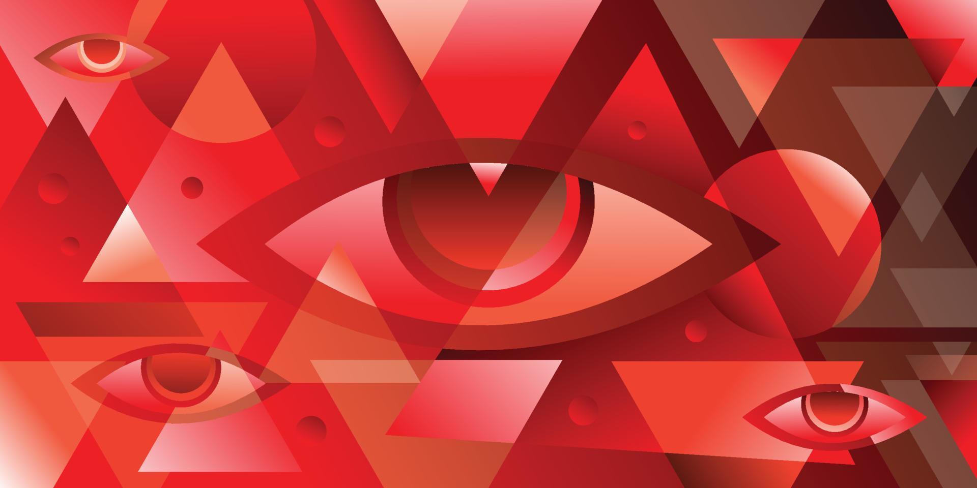 diseño de vector abstracto rojo para desollador de portada de banner y otro elemento gráfico