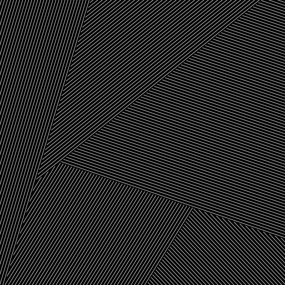 Abstract black background with diagonal striped lines. Striped texture - Vector illustration