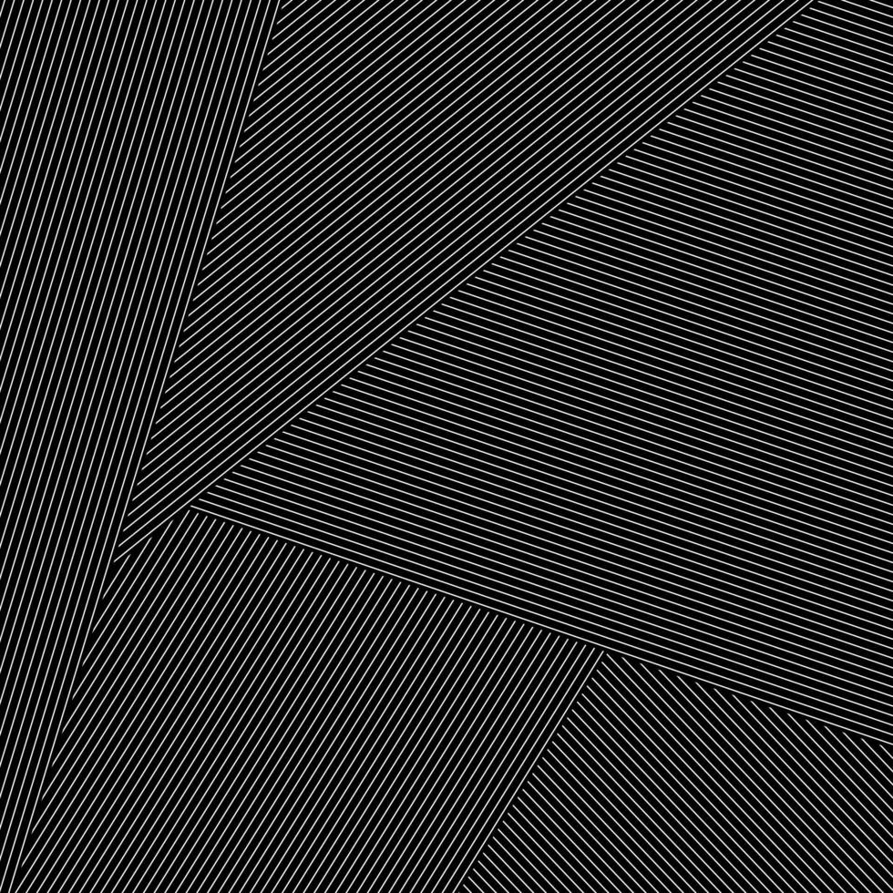 fondo negro abstracto con líneas de rayas diagonales. textura rayada - ilustración vectorial vector