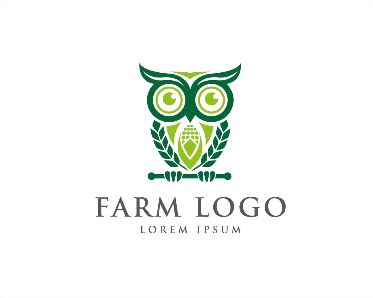 diseños de logotipo de granja inteligente vector minimalista moderno simple a icono y símbolo