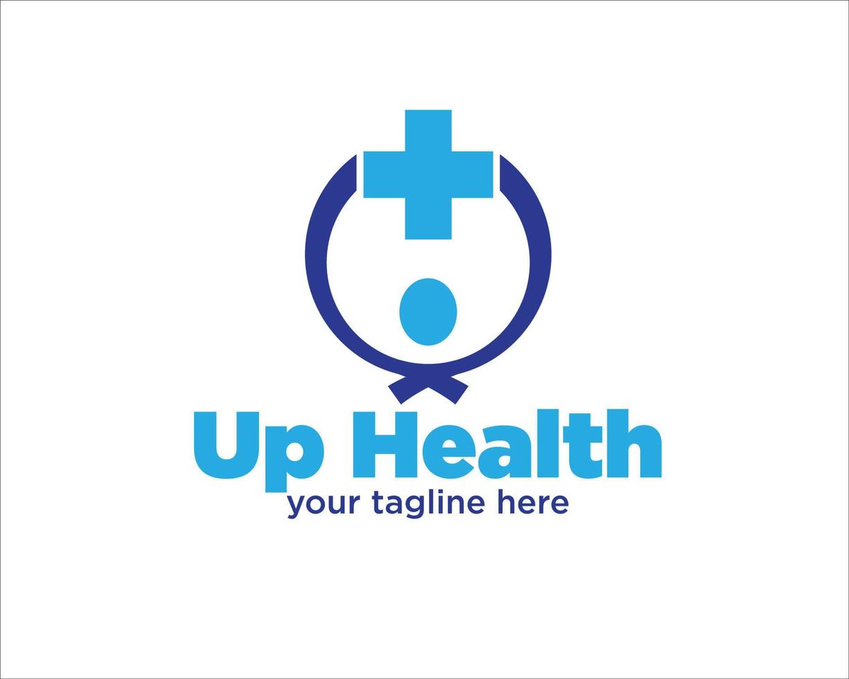 up health logo designs vector