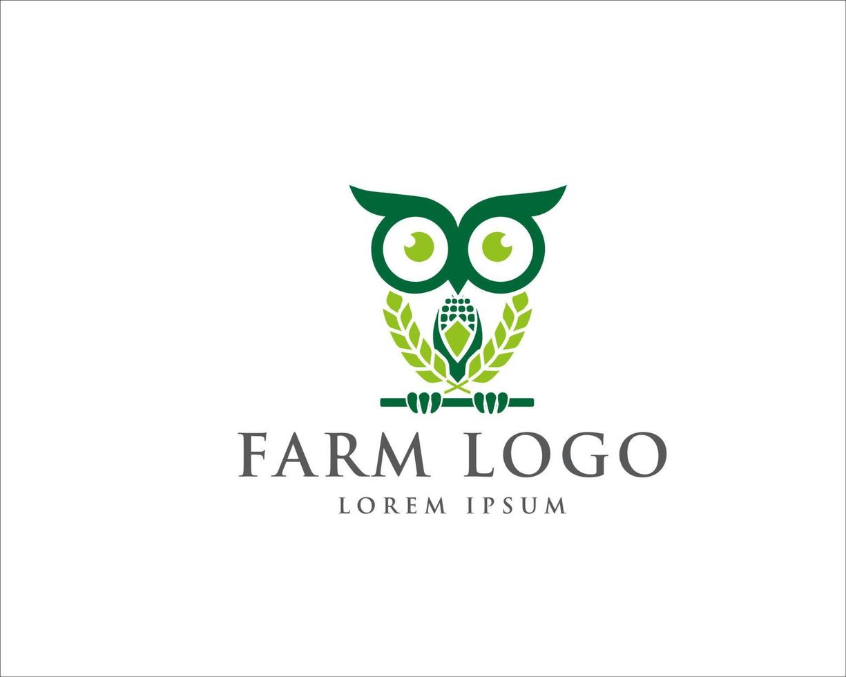 logotipo de granja inteligente vector minimalista moderno simple a icono y símbolo