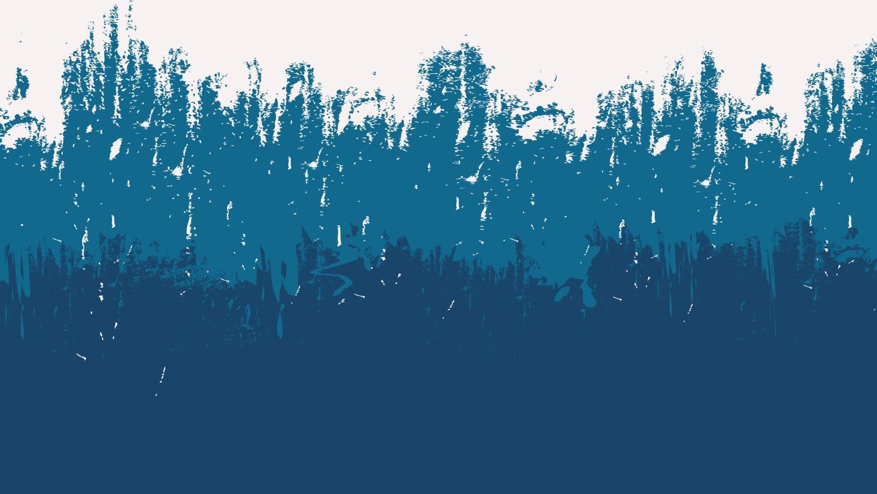 fondo mínimo de pintura grunge blanco y azul oscuro vector