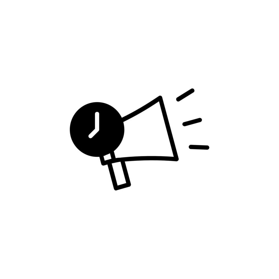 Alarm, Light, Siren Solid Line Icon Vector Illustration Logo Template. Suitable For Many Purposes.