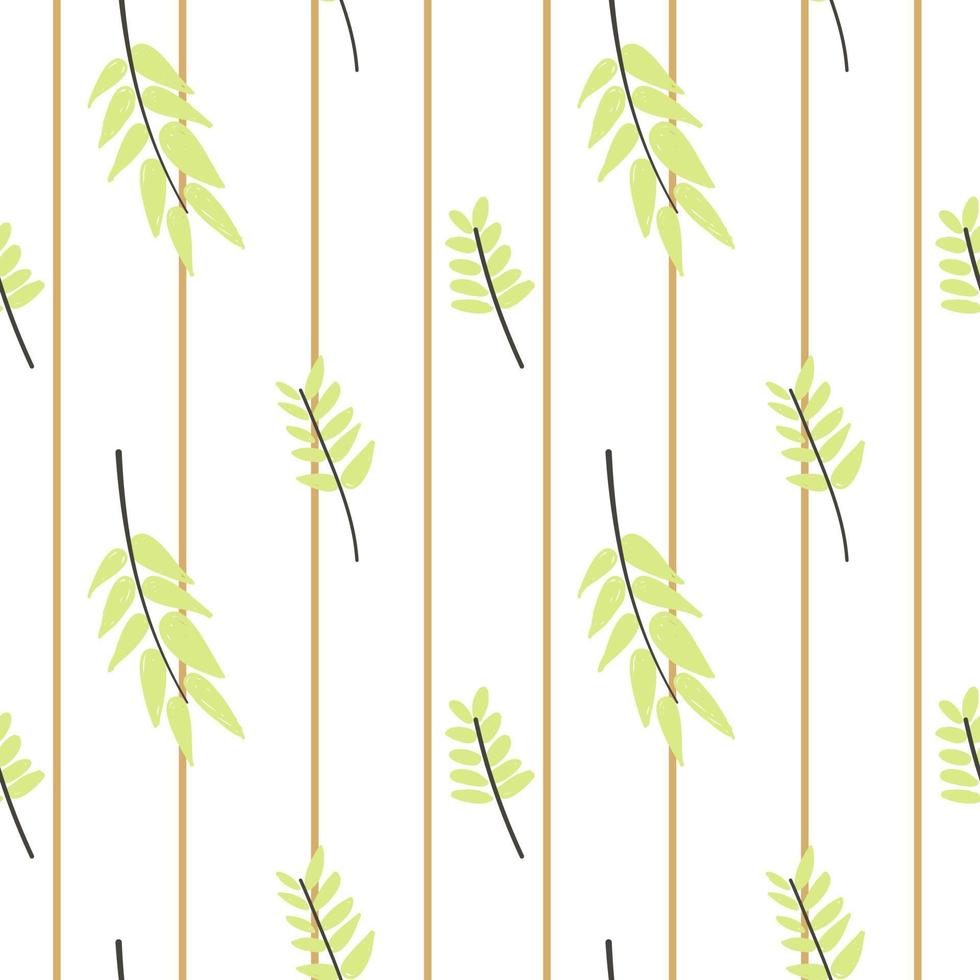 Seamless with leaf patterns. Patterns for decoration. vector