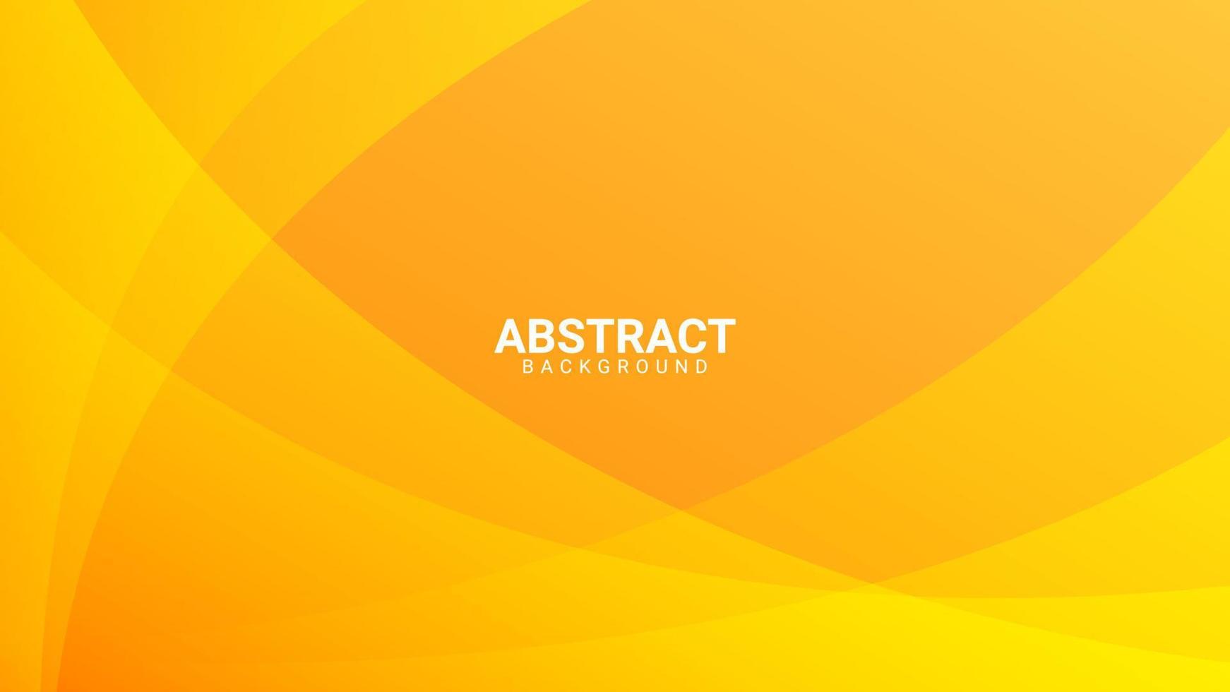 yellow abstract background with dynamic shape composition vector