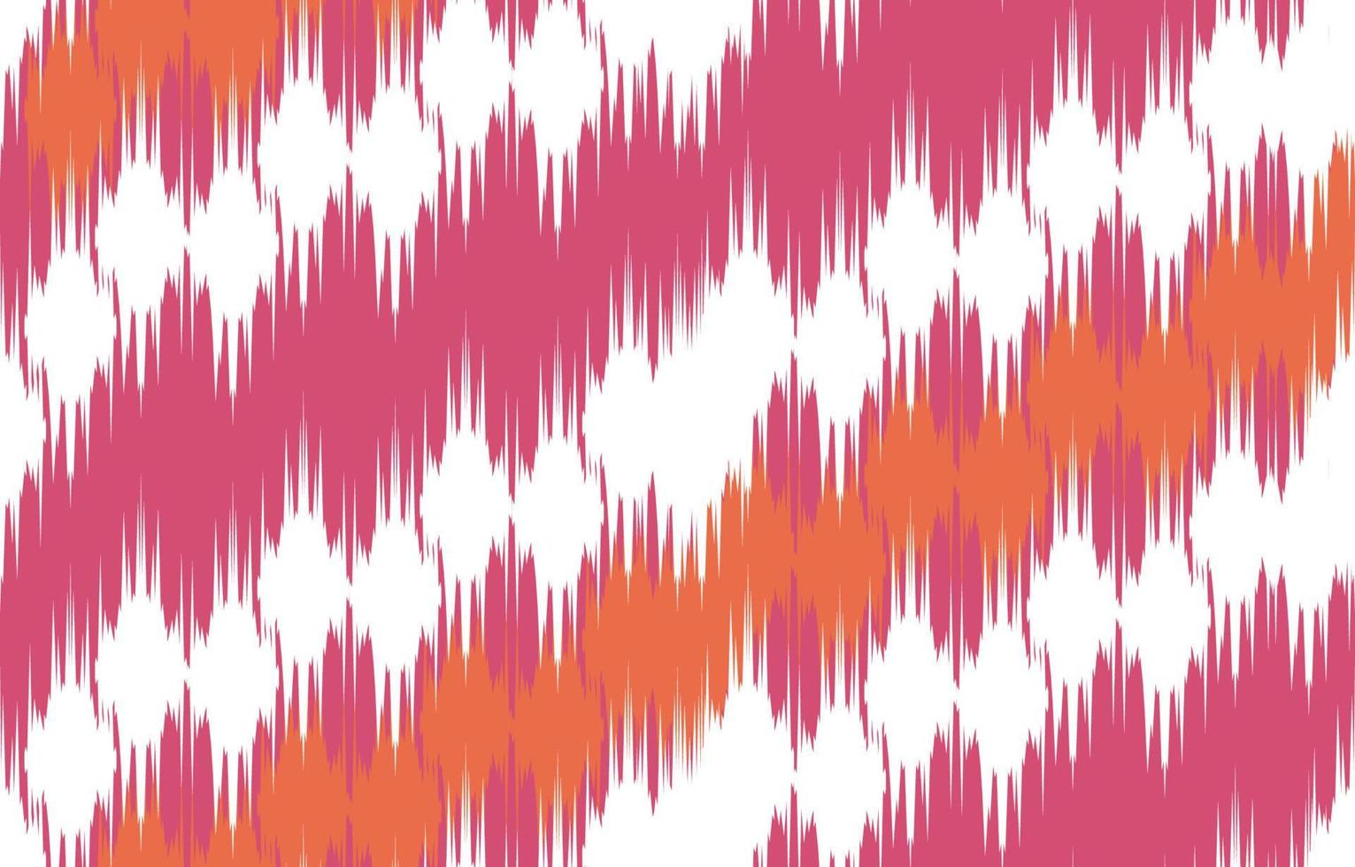 Ethnic abstract ikat art. Seamless waves pattern in tribal, folk embroidery, and Mexican style. Aztec geometric art ornament print. Design for carpet, wallpaper, clothing, wrapping, fabric, cover. vector