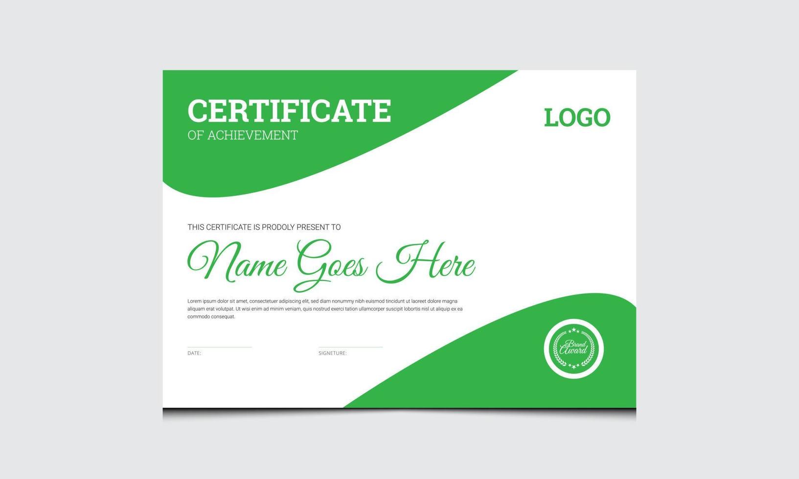 Best award diploma Certificate design. Certificate template. Diploma of modern design or gift certificate. Vector illustration, Print, mockup