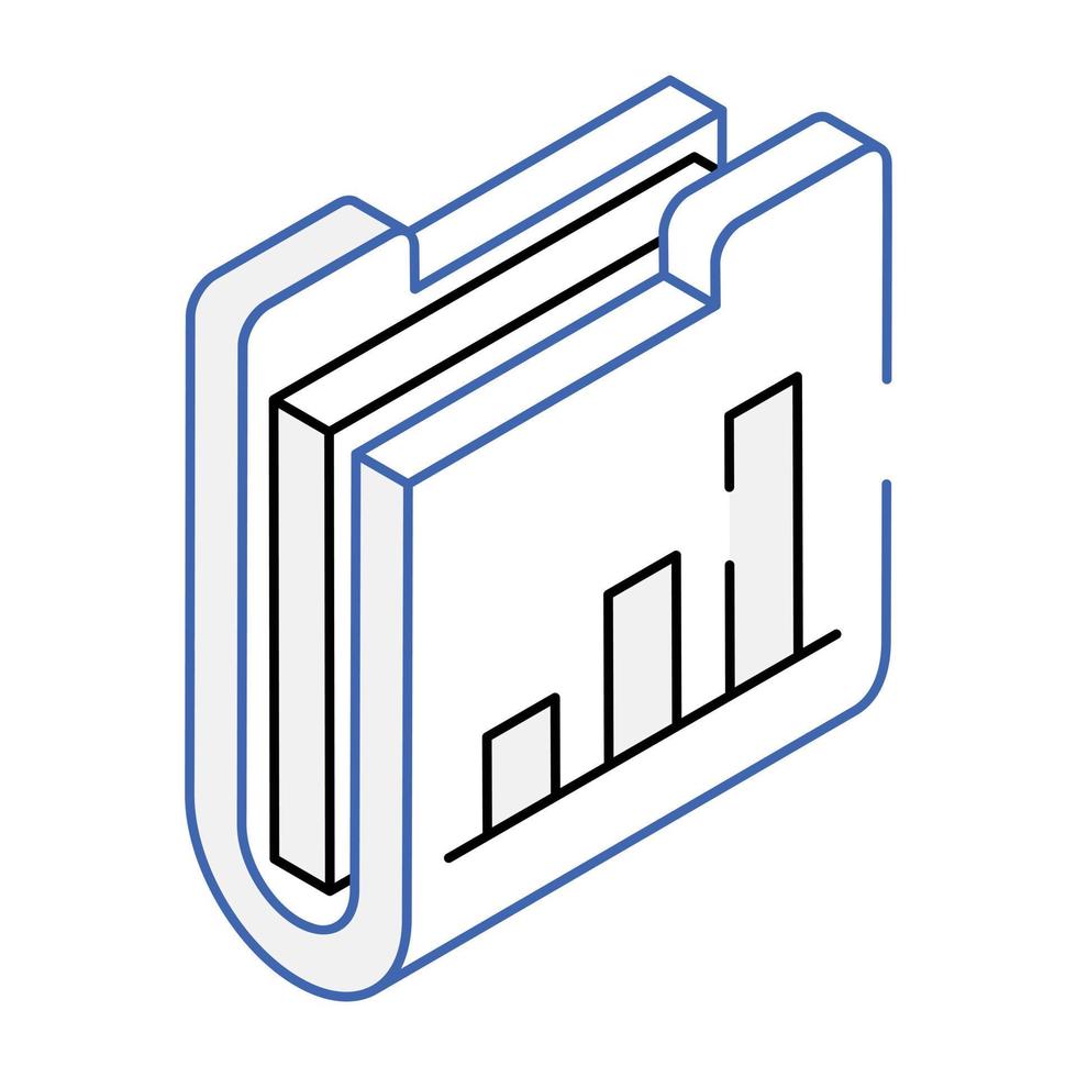 An infographic vector of bar chart