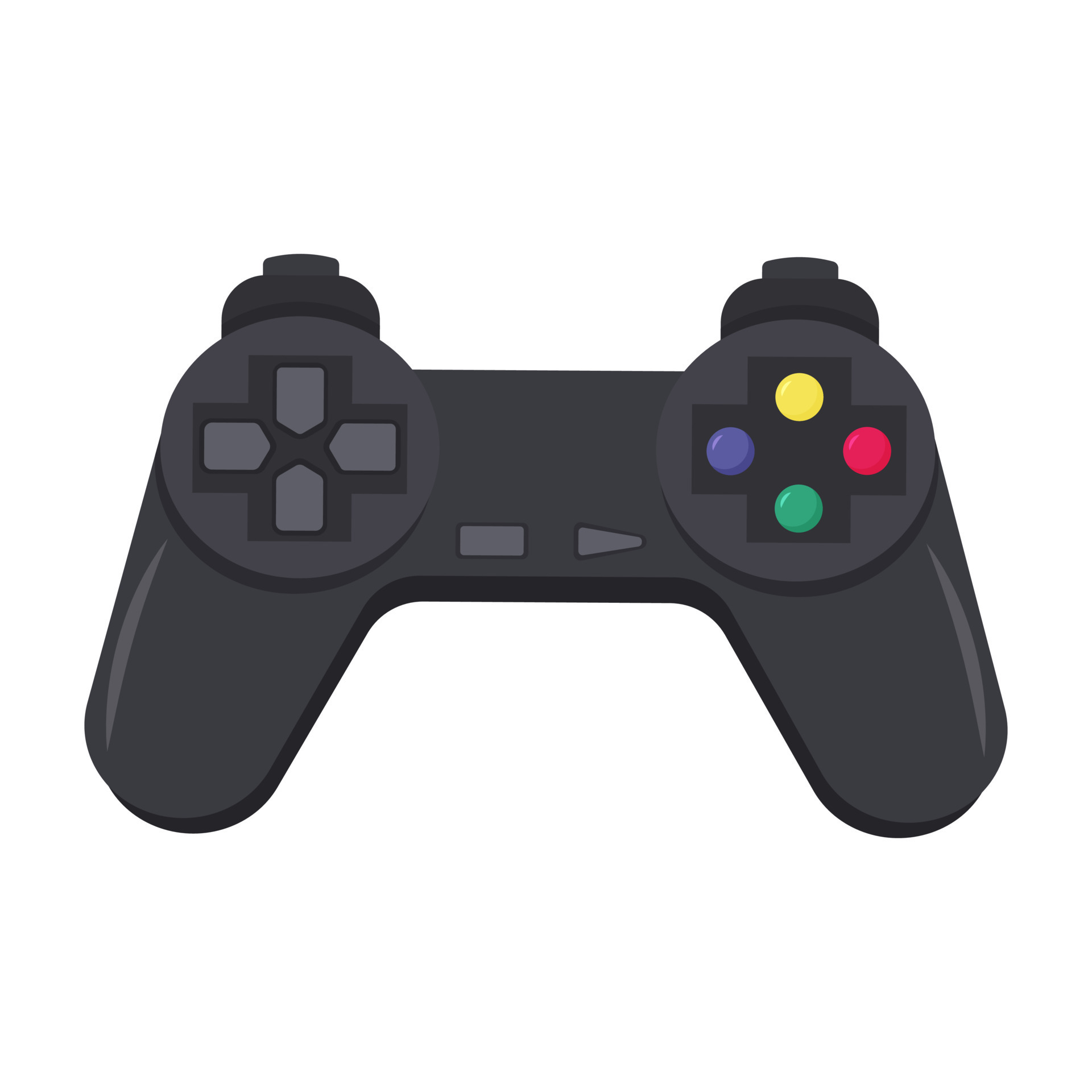 Joystick gamepad. Equipment for video games on a computer or set-top box. 7504580 Vector Art at Vecteezy Joystick gamepad. Equipment for video games on a computer or set-top box. 7504580 Vector Art at Vecteezy