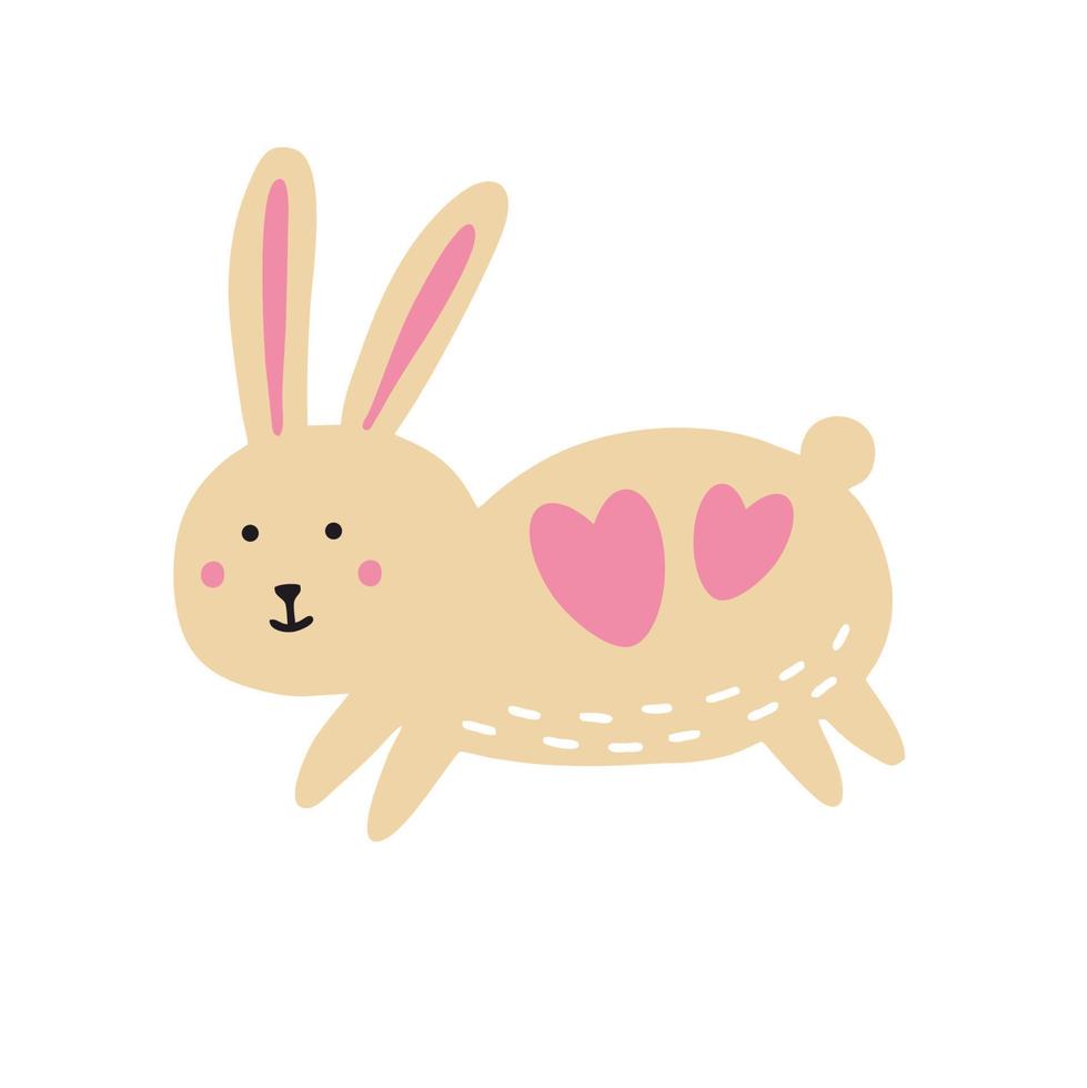 Easter cute bunny vector