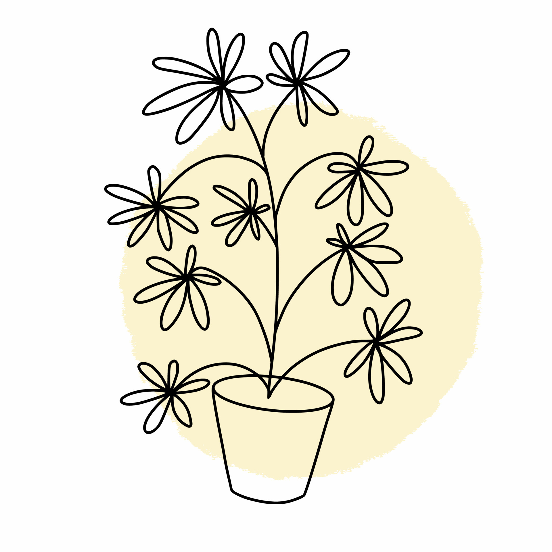 Hand drawn black tree isolated on white background Branches of small plant  on vector illustration Simple gray sketch by Asnia Vectors   Illustrations with Unlimited Downloads  Yayimages