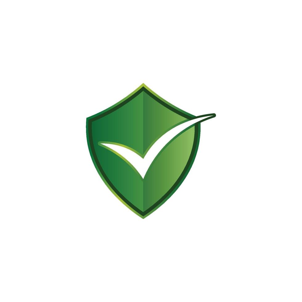 Shield ok toolbar icon vector image.