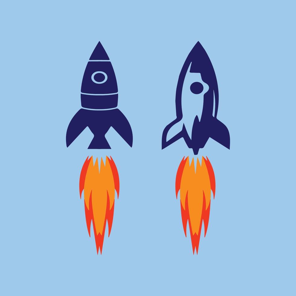 Rocket Logo Vector Design