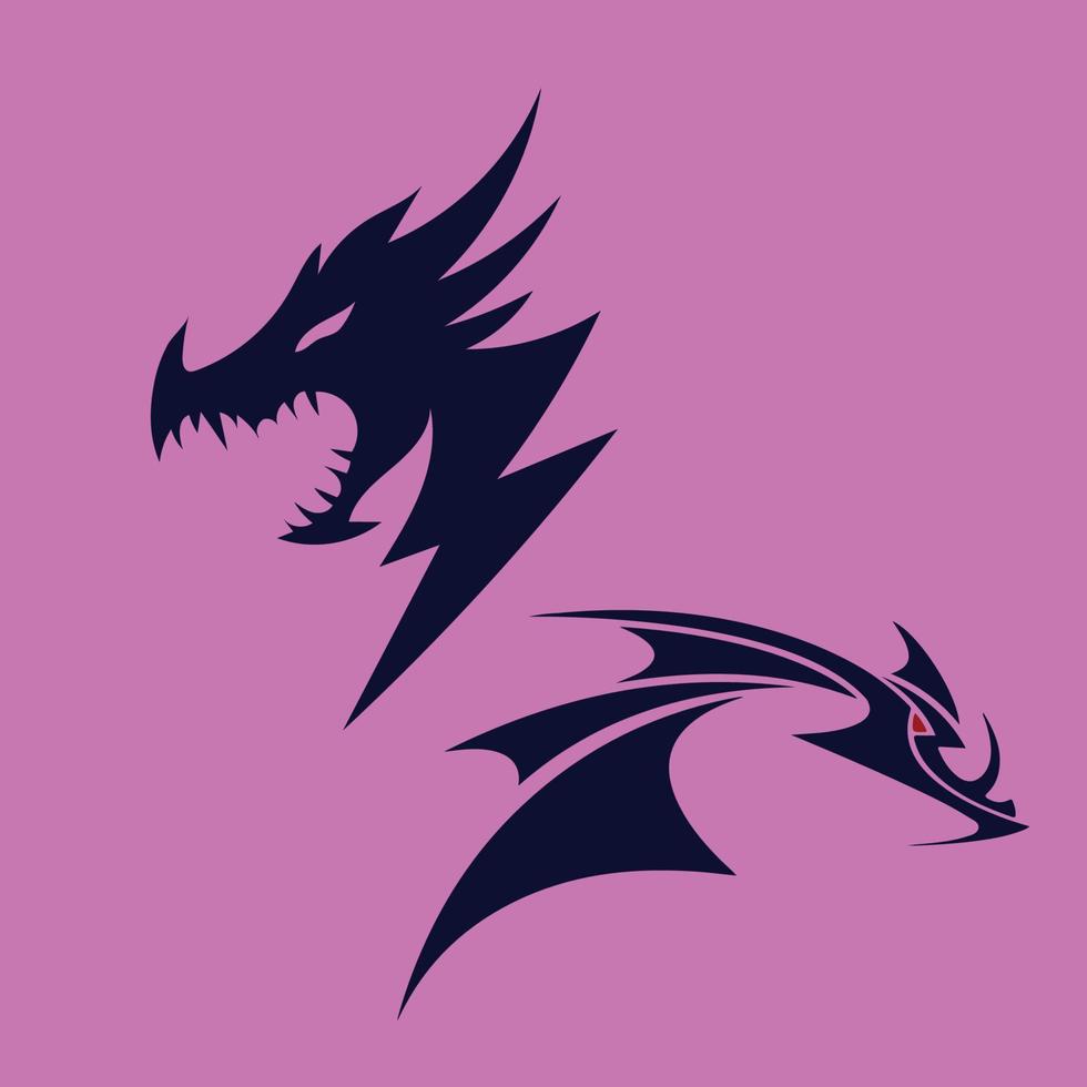 Dragon Logo Vector Design