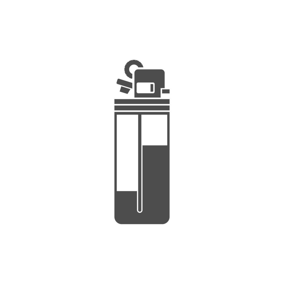 Match, Gas lighter icon design illustration vector