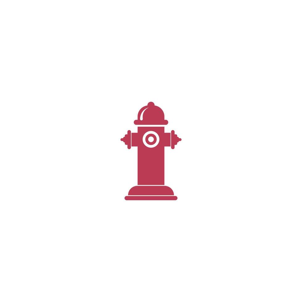 Hydrant icon logo design template vector