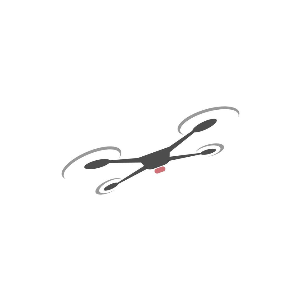 vector de ilustración de diseño de logotipo de icono de drone