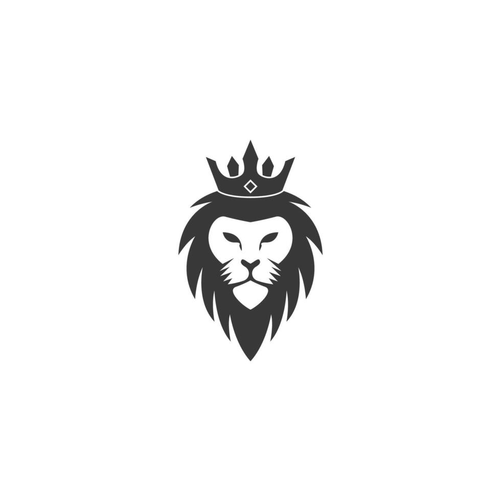 Lion head icon logo design vector template 7505911 Vector Art at Vecteezy