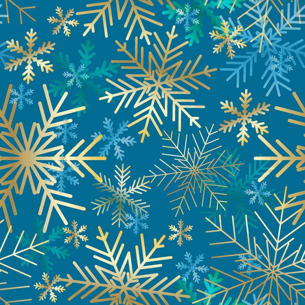 fondo de copos de nieve. patrón sin costuras de invierno. tarjeta de Navidad. fondo de copos de nieve. patrón sin costuras de invierno. tarjeta de Navidad vector