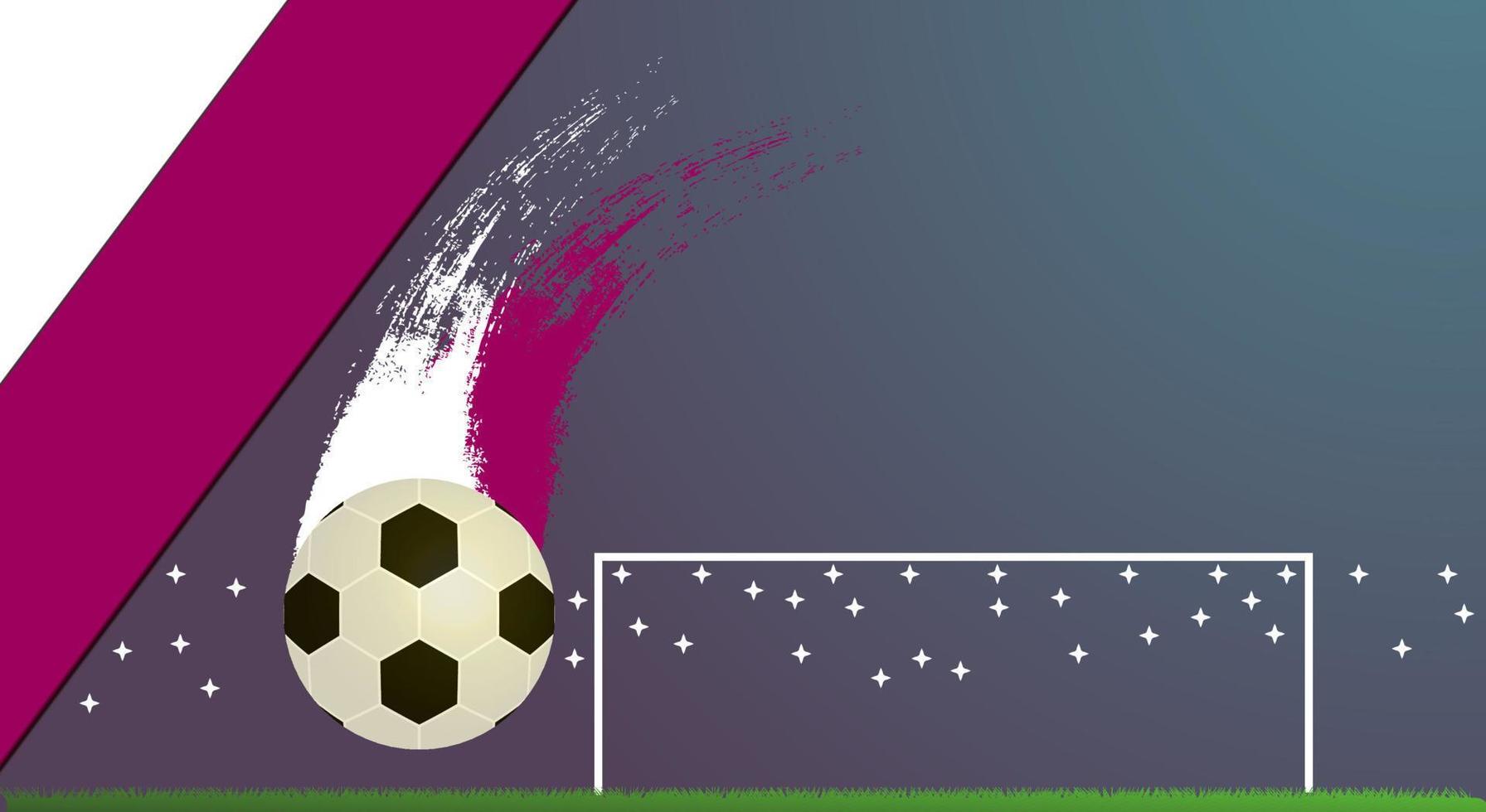 Cool and nice football background art vector