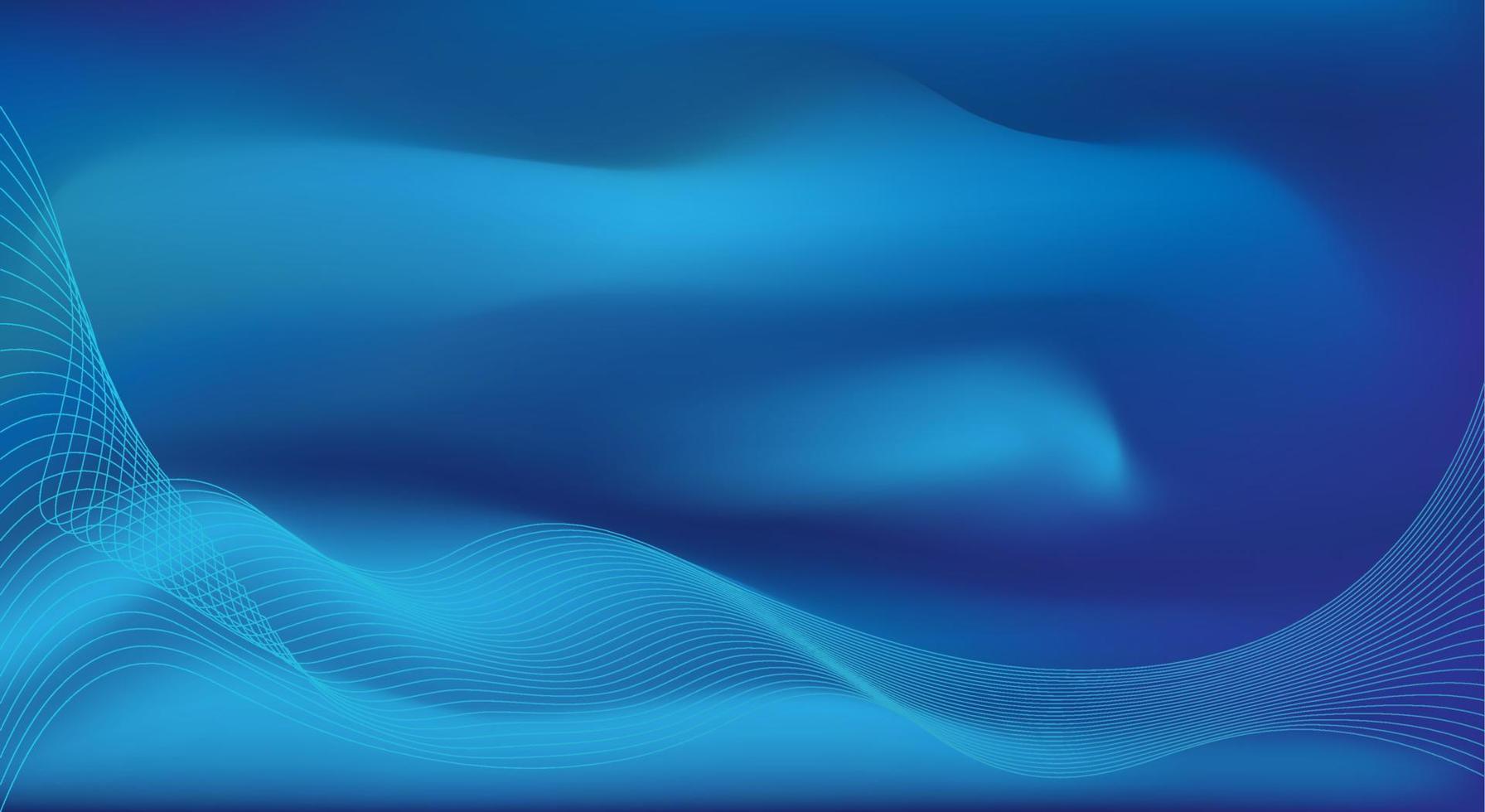 Blue gradient color abstract background Premium Vector