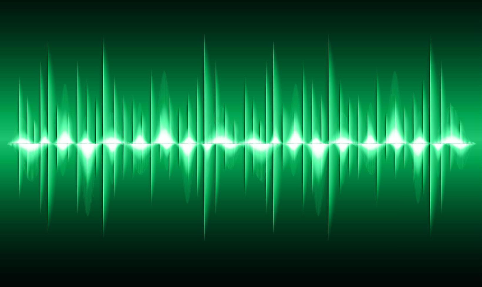 Sound waves oscillating dark light vector