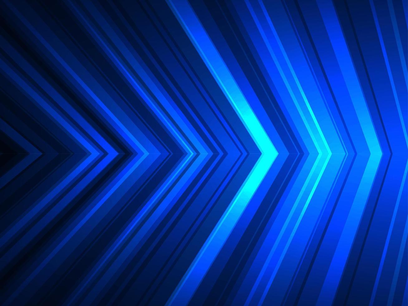 Arrow, blue Light Abstract Technology background for computer graphic website internet and technology. vector