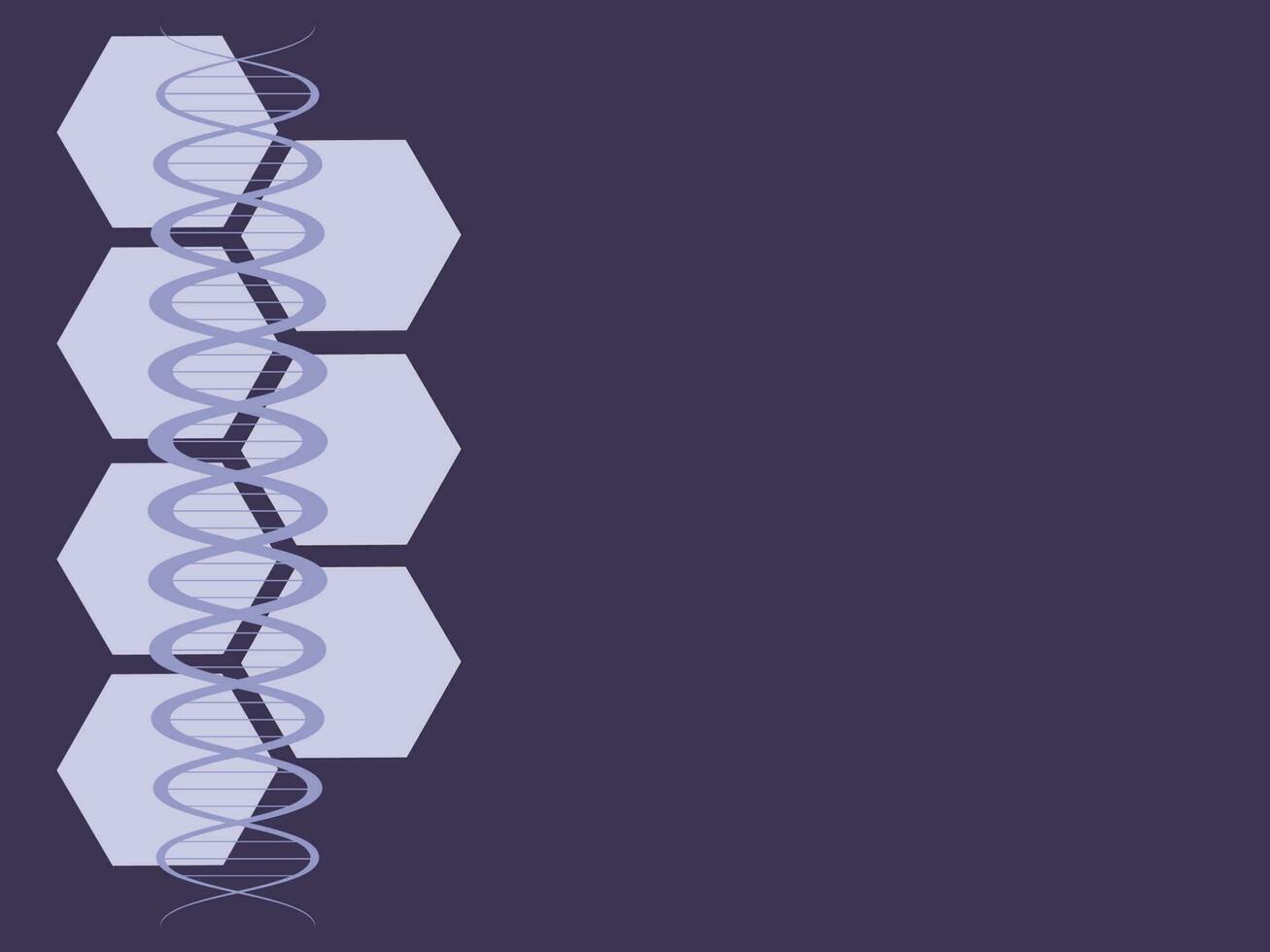 DNA double helix background vector