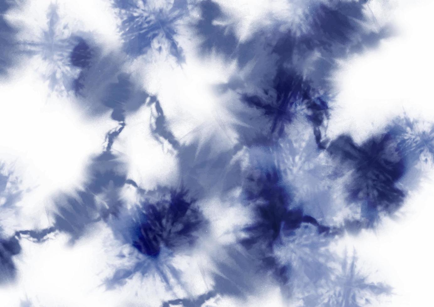 Shibori style tie dye background vector