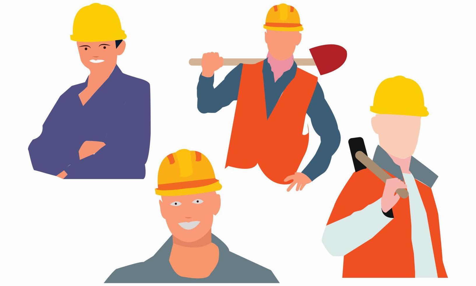 Labor Vector Illustration silhouette Design