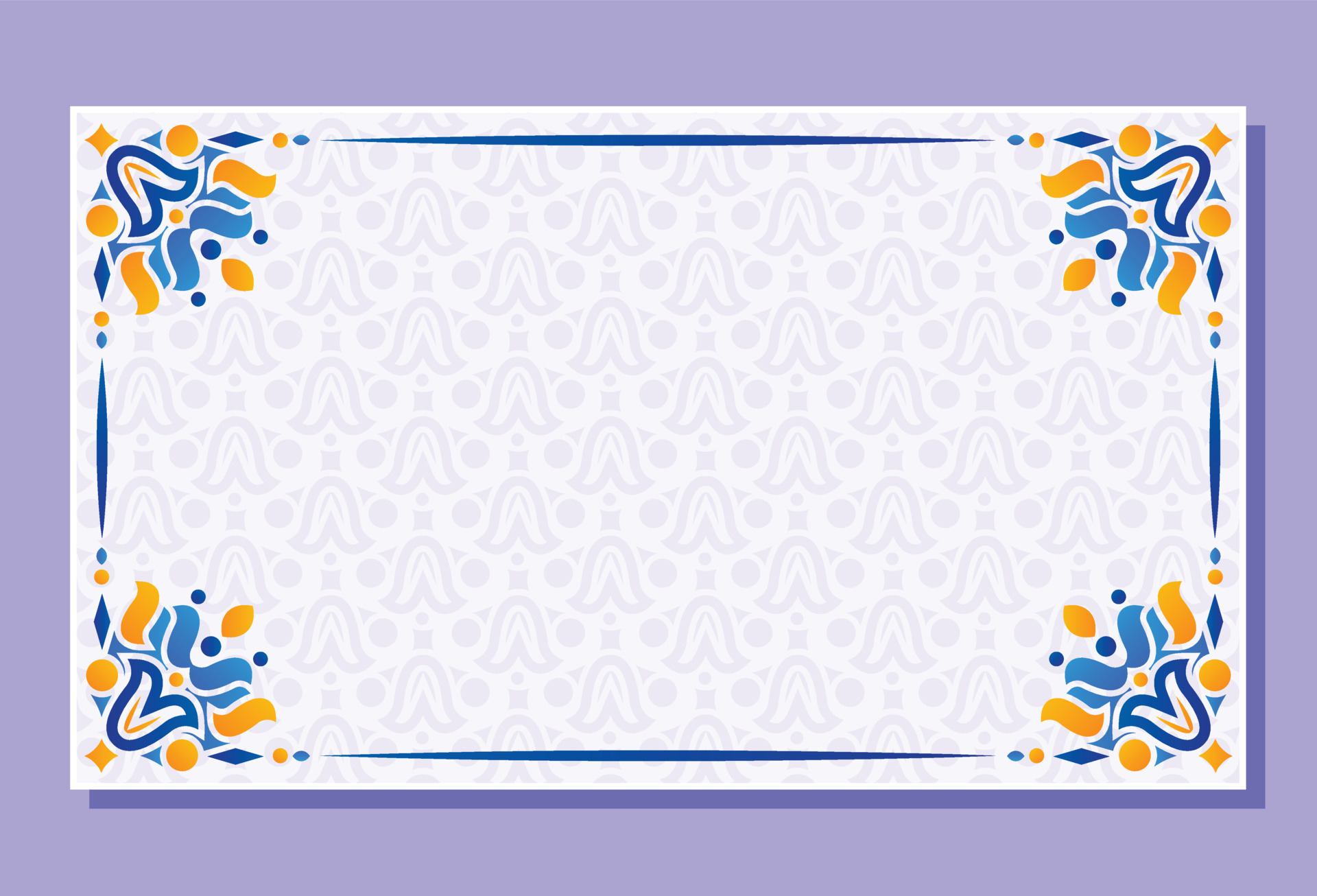 colorful art frame design template 7509161 Vector Art at Vecteezy