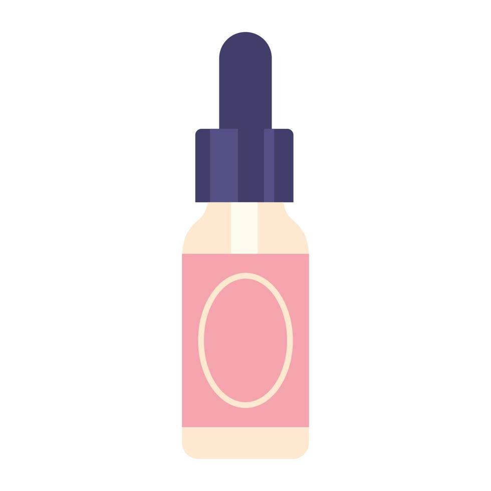 Skincare Bottle Illustration Set vector