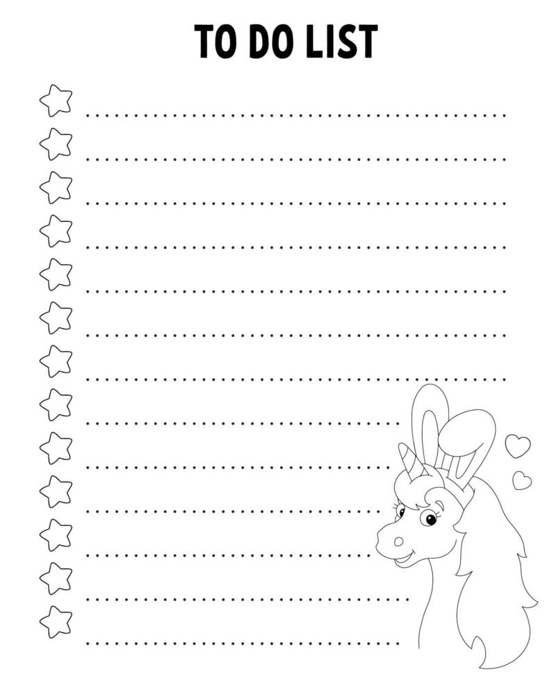 Lined sheet template. Handwriting paper. For diary, planner, checklist, wish list. Vector illustration isolated on white background.