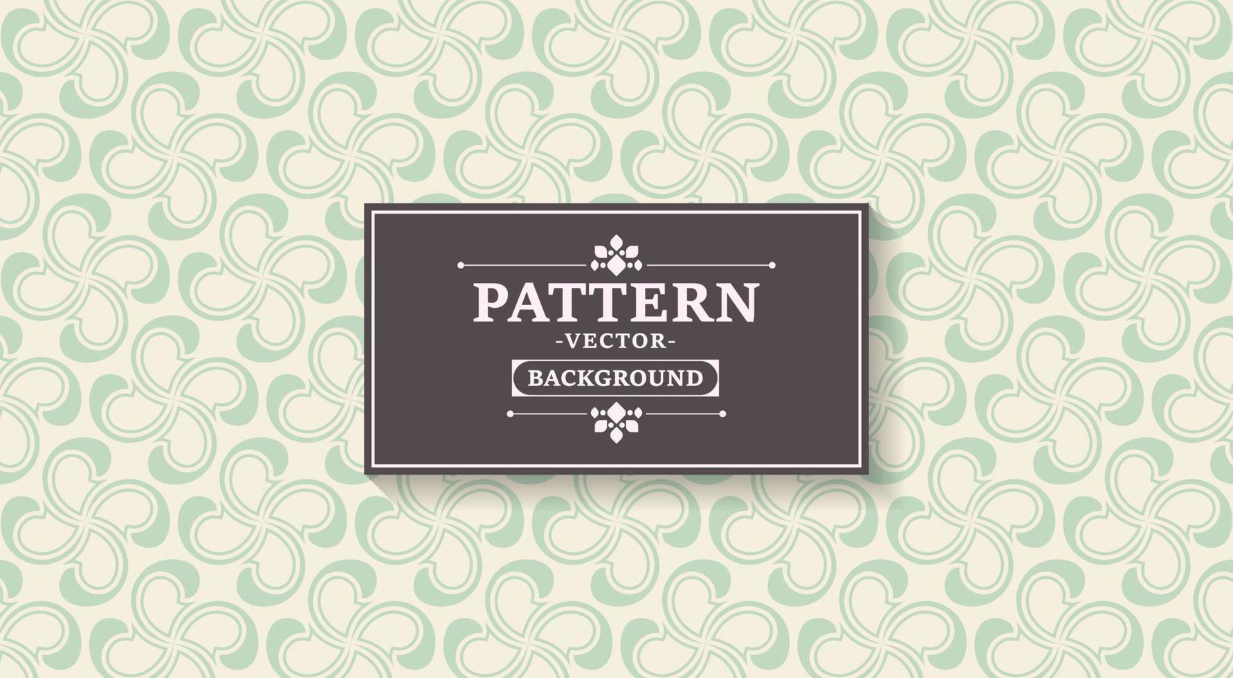 flat ornament line pattern design vector