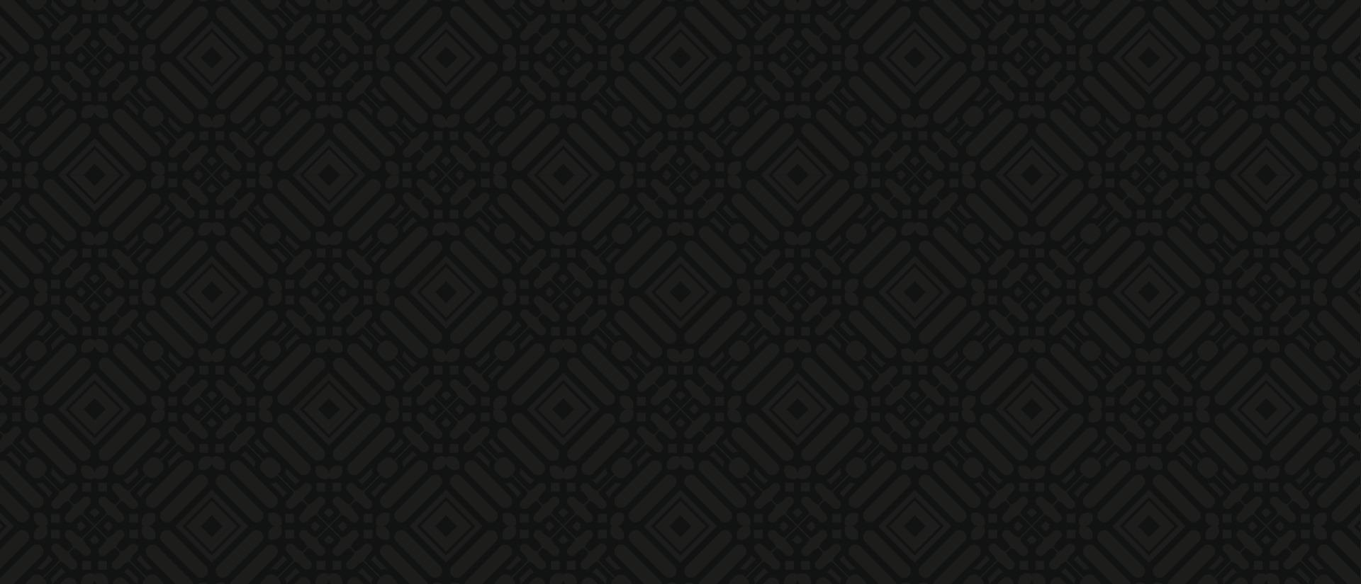 Elegant dark ornament pattern background vector