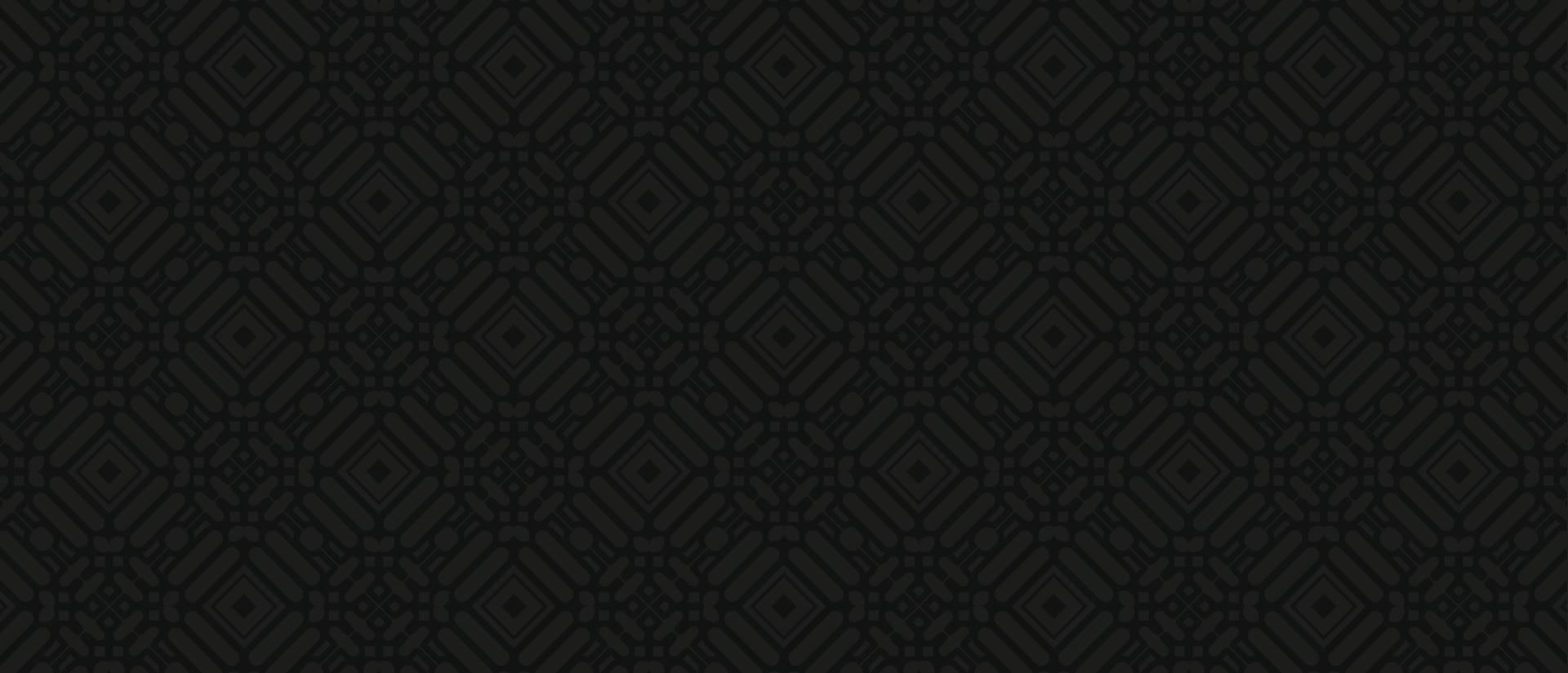 elegante fondo de patrón de ornamento oscuro vector