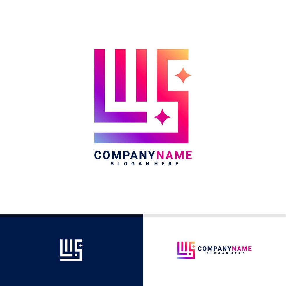 Initial L M S logo vector template, Creative L M S logo design concepts