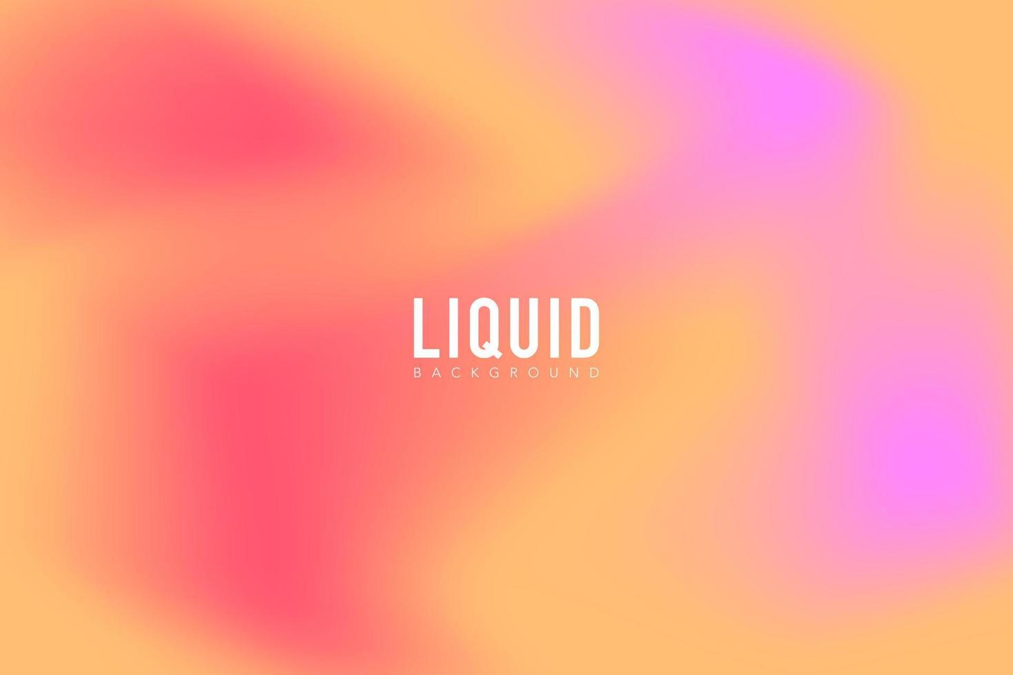 Gradient fluid background in hologram color vector